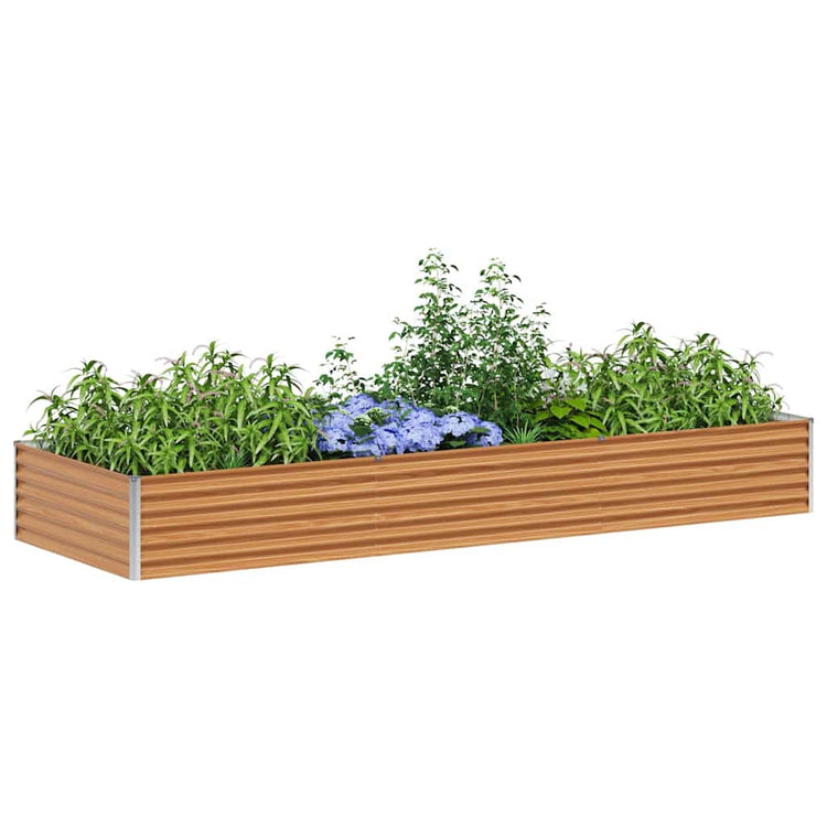 Jardinière surélevée Vidaxx 290 x 100 x 36 cm acier galvanisé
