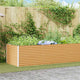 Jardinière surélevée Vidaxl 485 x 100 x 68 cm acier galvanisé