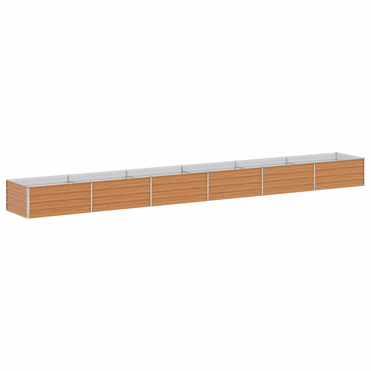 Jardinière surélevée Vidaxx marron clair 600 x 80 x 45 cm
