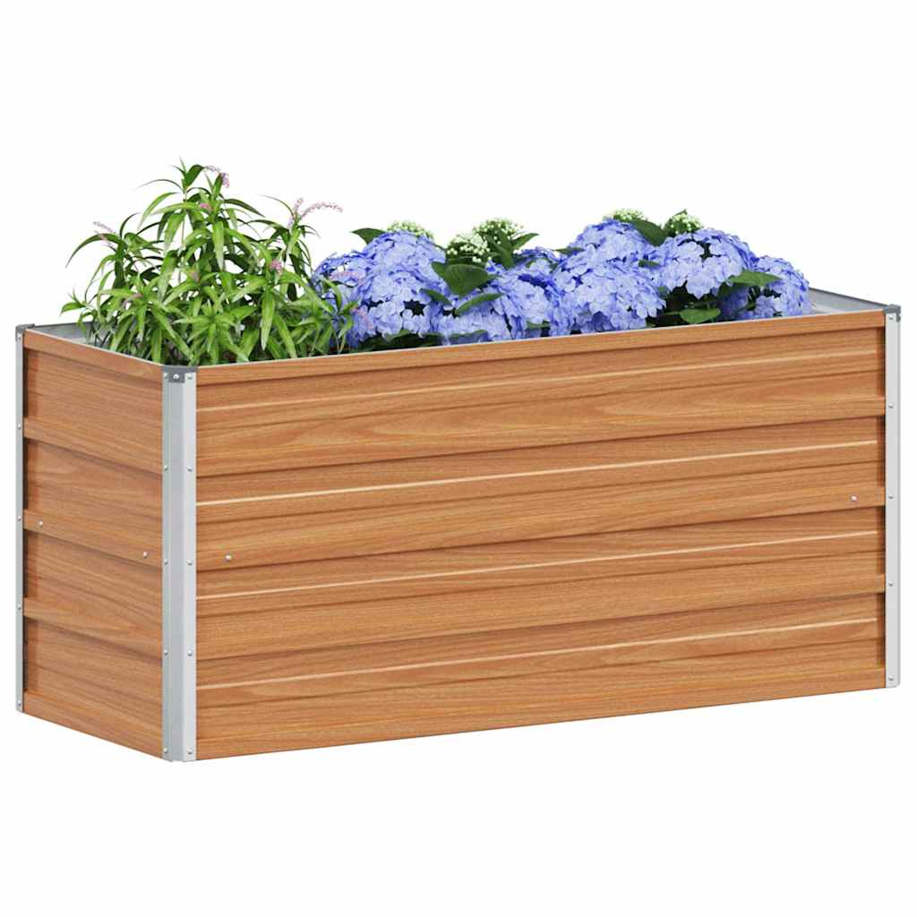 Jardinière surélevée Vidaxx marron clair 100 x 40 x 45 cm