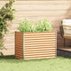 Jardinière surélevée Vidaxl 98 x 50 x 68 cm acier galvanisé