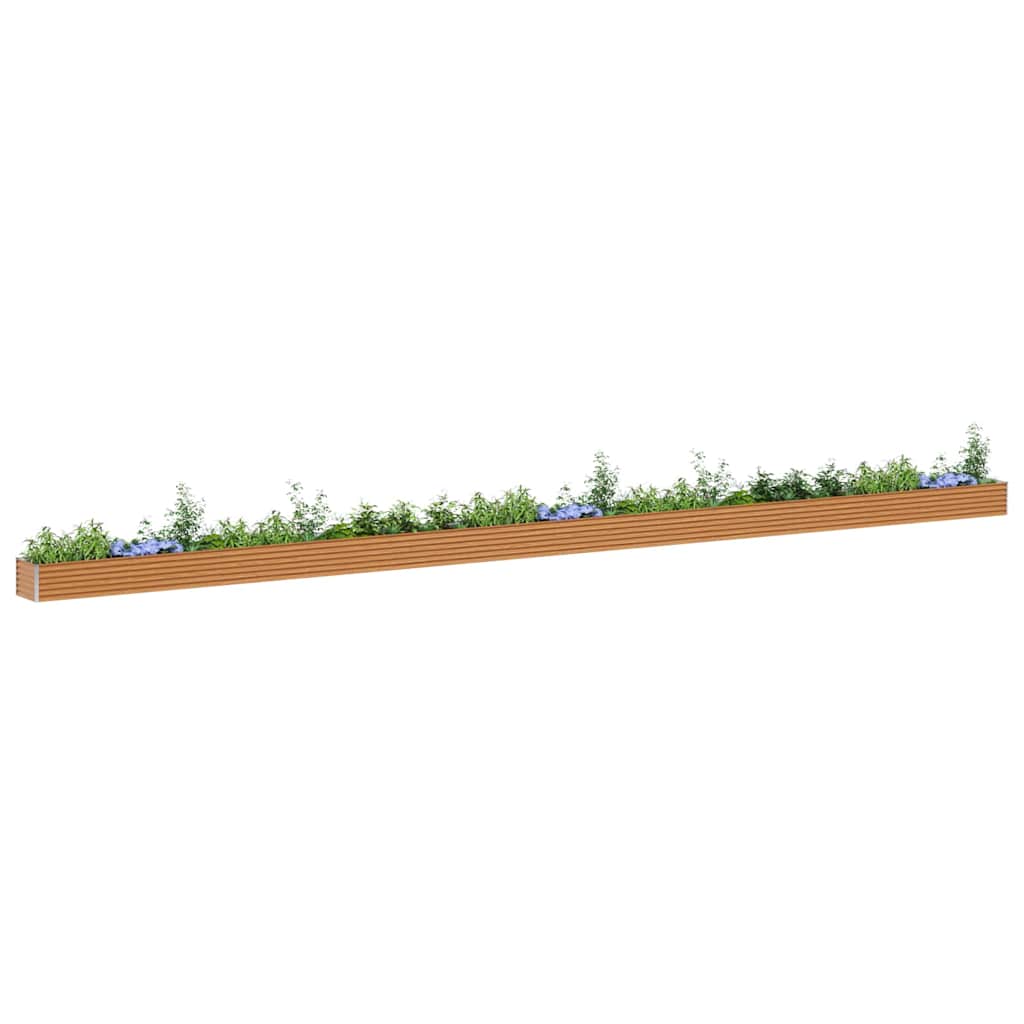 Jardinière surélevée Vidaxx 1164 x 50 x 36 cm acier galvanisé