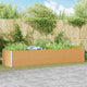 Jardinière surélevée Vidaxx 390 x 100 x 68 cm acier galvanisé