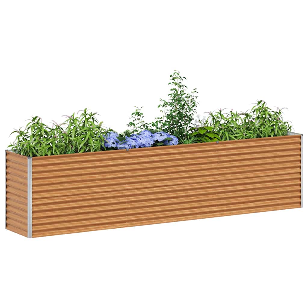 Jardinière surélevée Vidaxx 290 x 50 x 68 cm acier galvanisé