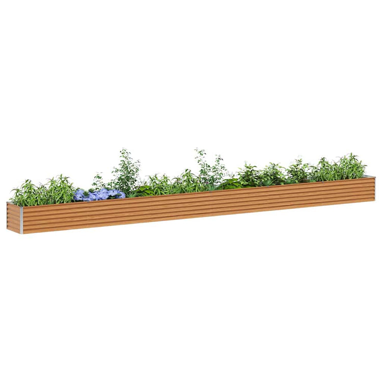 Jardinière surélevée Vidaxx 582 x 50 x 36 cm acier galvanisé