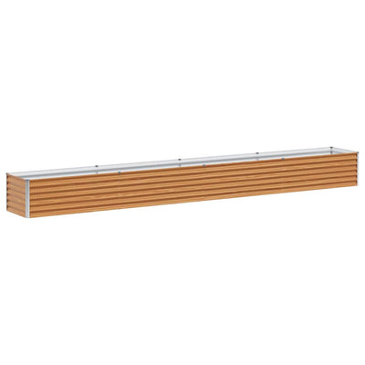 Jardinière surélevée Vidaxx 390 x 50 x 36 cm acier galvanisé