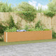 Jardinière surélevée Vidaxl 390 x 50 x 68 cm acier galvanisé
