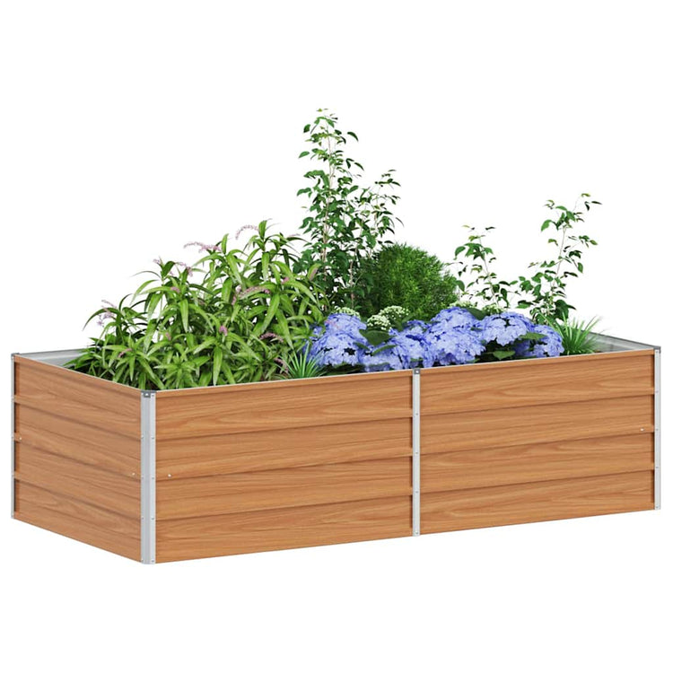 Jardinière surélevée Vidaxx marron clair 160 x 80 x 45 cm