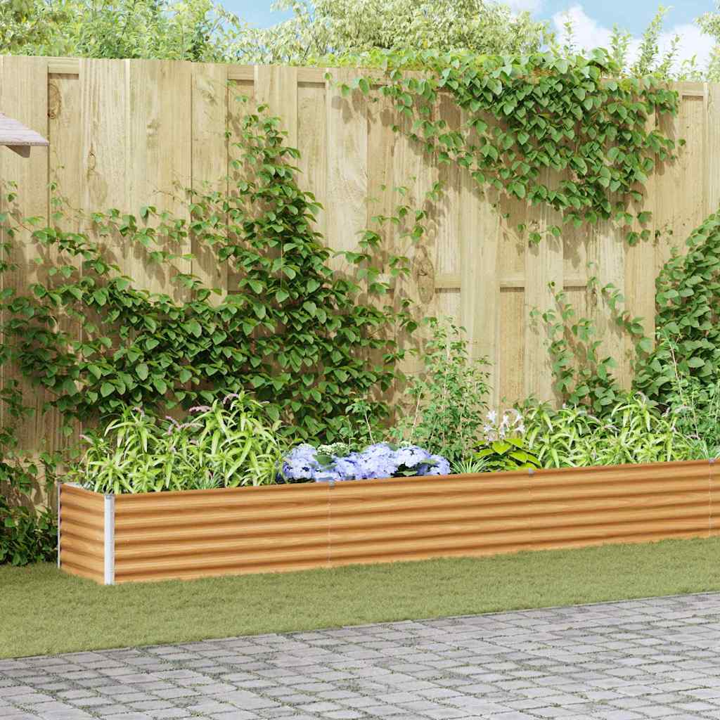 Jardinière surélevée Vidaxx 970 x 50 x 36 cm acier galvanisé
