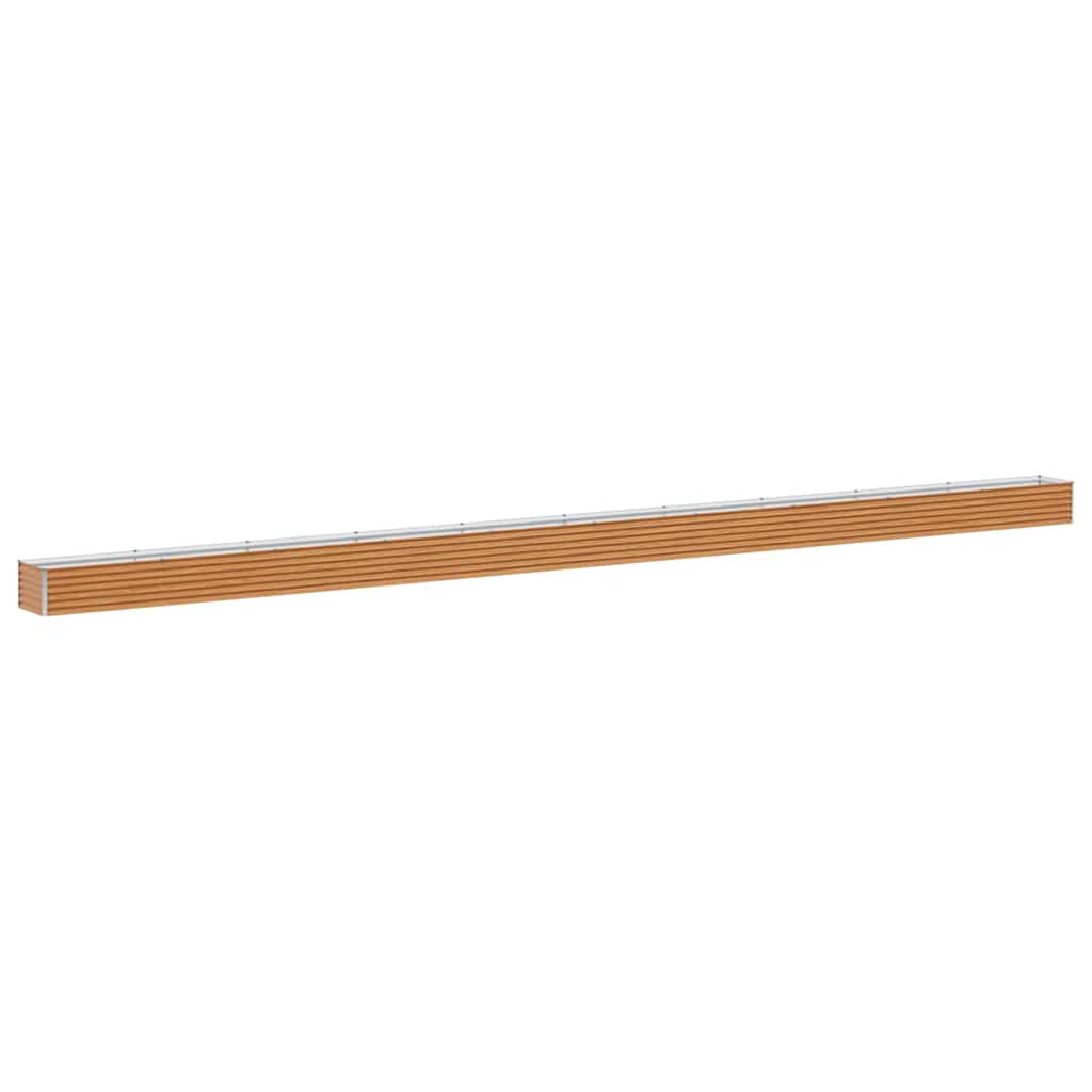 Jardinière surélevée Vidaxx 970 x 50 x 36 cm acier galvanisé