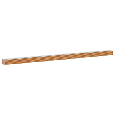 Jardinière surélevée Vidaxx 970 x 50 x 36 cm acier galvanisé
