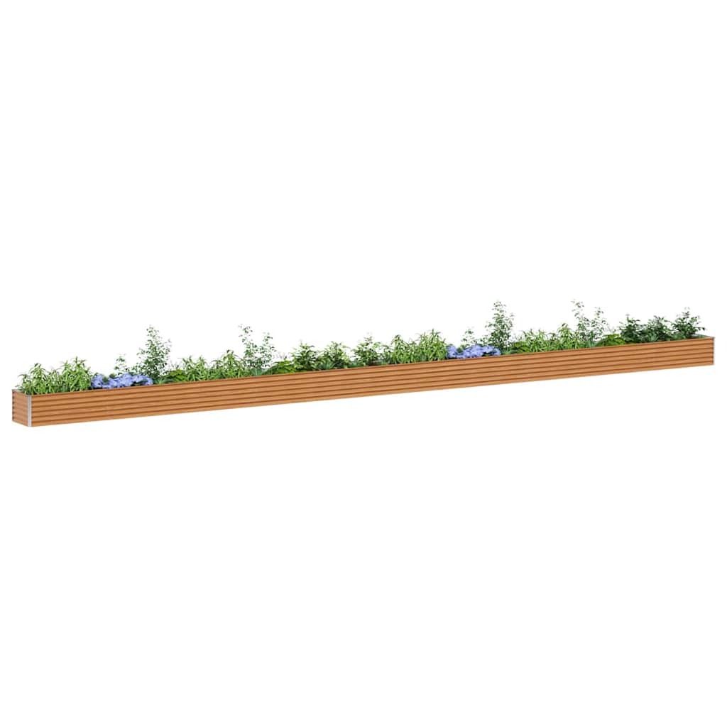 Jardinière surélevée Vidaxx 970 x 50 x 36 cm acier galvanisé