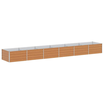 Jardinière surélevée Vidaxx marron clair 480 x 80 x 45 cm