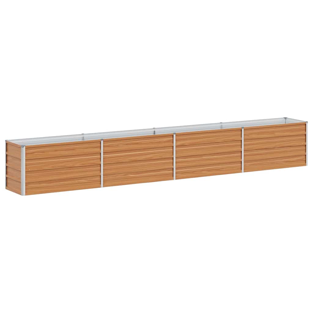 Jardinière surélevée Vidaxx marron clair 320 x 40 x 45 cm