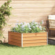 Jardinière surélevée Vidaxx marron clair 100 x 100 x 45 cm