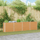 Jardinière surélevée Vidaxx marron clair 320 x 40 x 77 cm