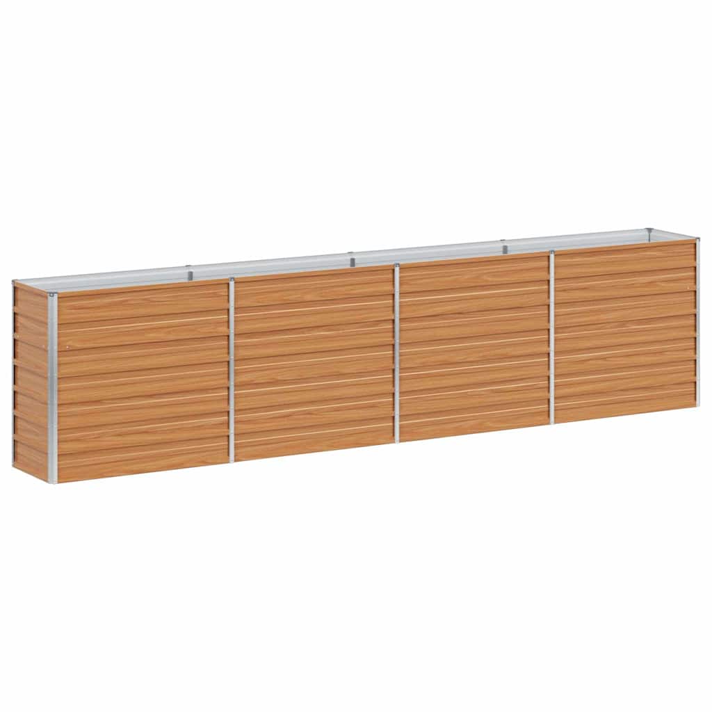 Jardinière surélevée Vidaxx marron clair 320 x 40 x 77 cm