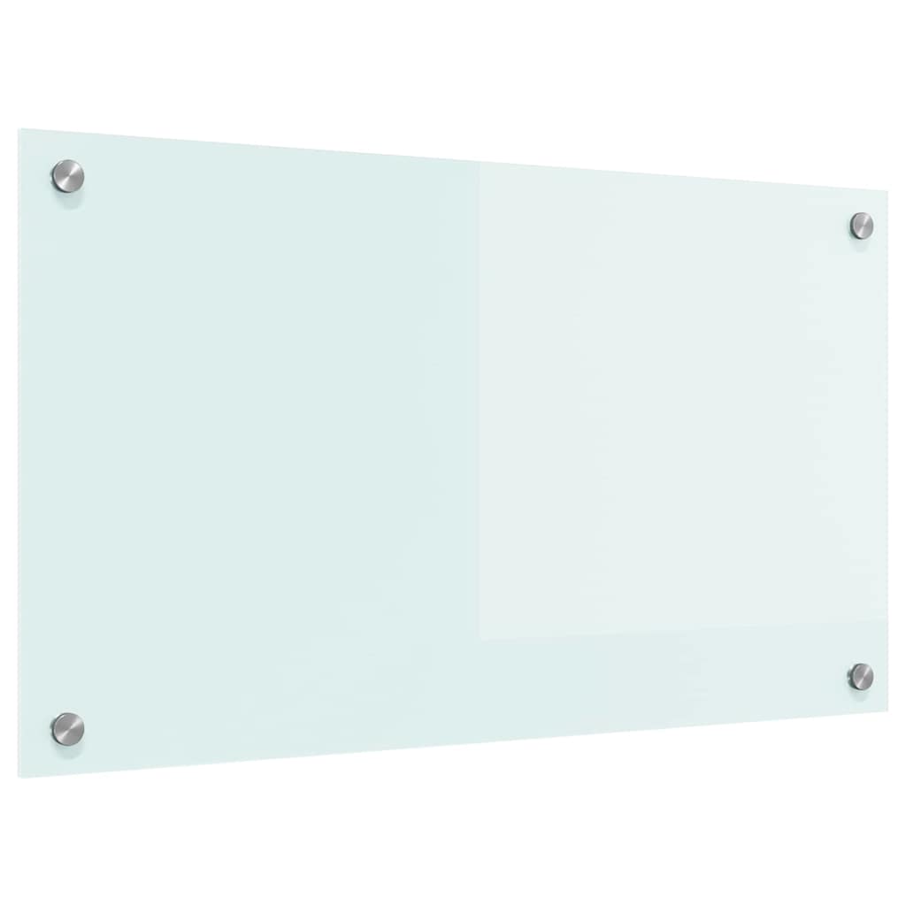 Vidaxx paroi arrière de cuisine blanc 70 x 40 cm verre trempé