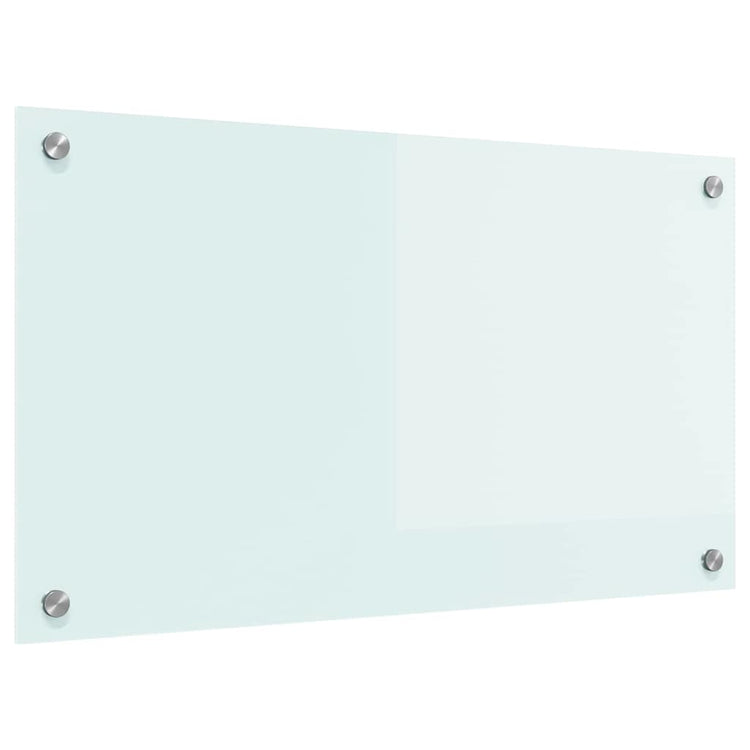Vidaxx paroi arrière de cuisine blanc 70 x 40 cm verre trempé