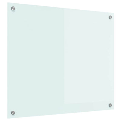 Vidaxx paroi arrière de cuisine blanc 70 x 60 cm verre trempé