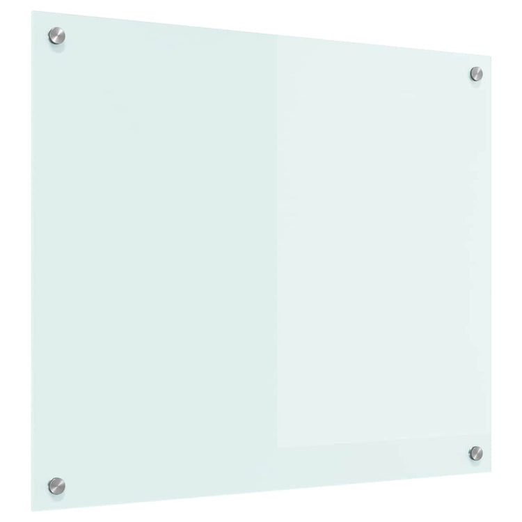 Vidaxx paroi arrière de cuisine blanc 70 x 60 cm verre trempé