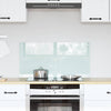 Vidaxx paroi arrière de cuisine blanc 80 x 40 cm verre trempé