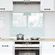Vidaxx paroi arrière de cuisine blanc 80 x 60 cm verre trempé