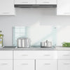 Vidaxx paroi arrière de cuisine blanc 90 x 40 cm verre trempé