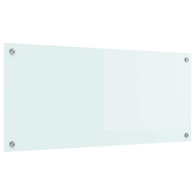 Vidaxx paroi arrière de cuisine blanc 90 x 40 cm verre trempé