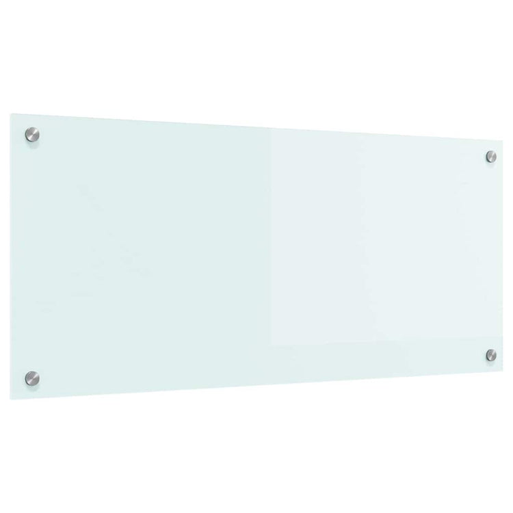 Vidaxx paroi arrière de cuisine blanc 90 x 40 cm verre trempé