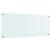 Vidaxx paroi arrière de cuisine blanc 100 x 40 cm verre trempé