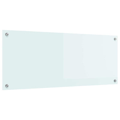 Vidaxx paroi arrière de cuisine blanc 100 x 40 cm verre trempé