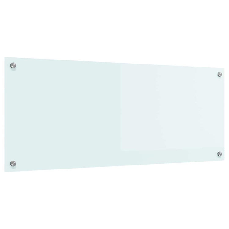 Vidaxx paroi arrière de cuisine blanc 100 x 40 cm verre trempé