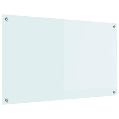 Vidaxx paroi arrière de cuisine blanc 100 x 60 cm verre trempé