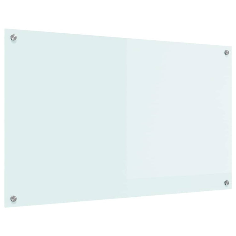 Vidaxx paroi arrière de cuisine blanc 100 x 60 cm verre trempé