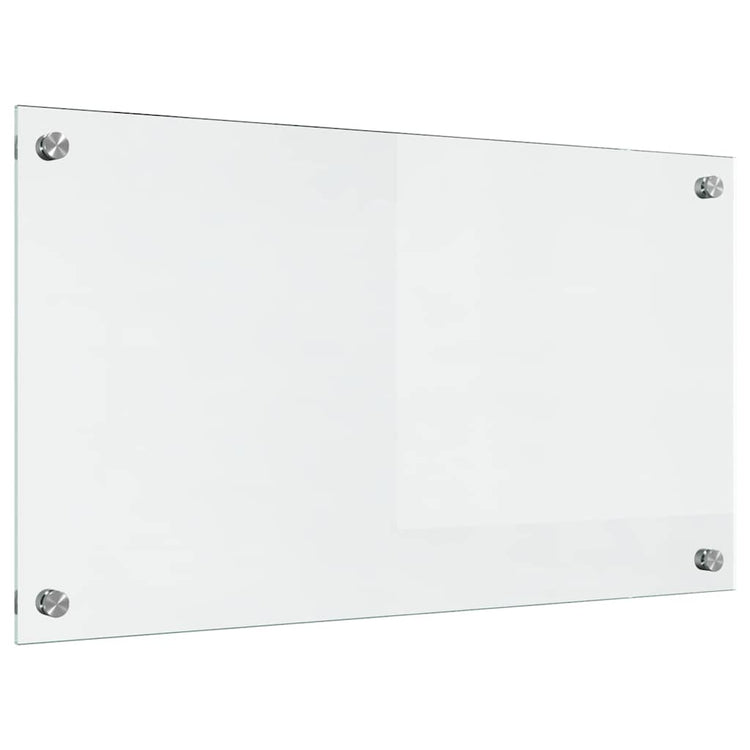 VidaXL paroi arrière de cuisine transparent 70 x 40 cm verre trempé