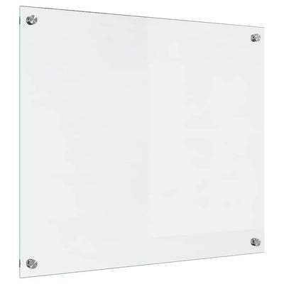 VidaXL paroi arrière de cuisine transparent 70 x 60 cm verre trempé