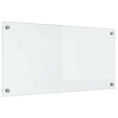 Vidaxx paroi arrière de cuisine transparente 80 x 40 cm verre trempé