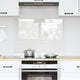 VidaXL paroi arrière de cuisine transparent 80 x 60 cm verre trempé