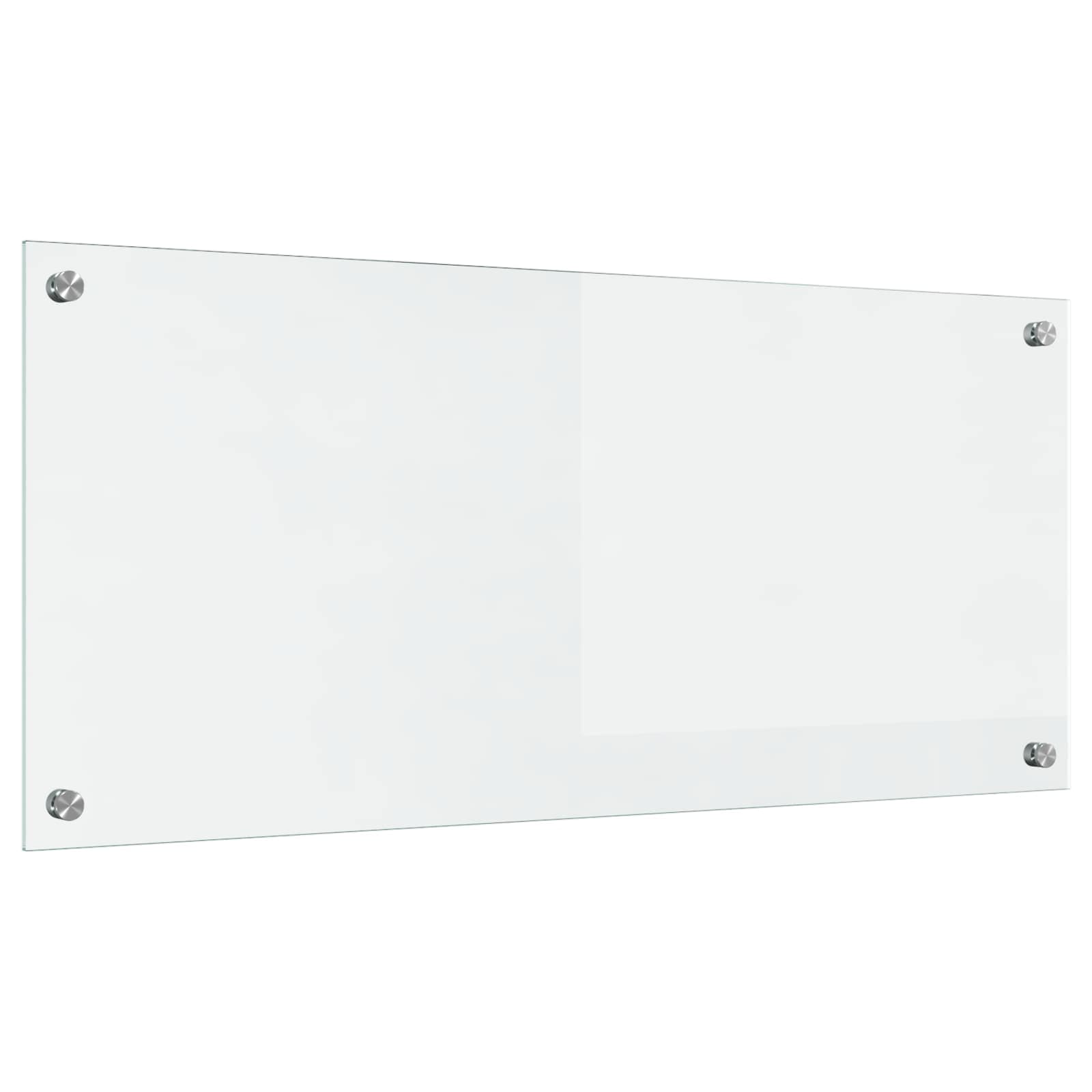 VidaXL paroi arrière de cuisine transparent 90 x 40 cm verre trempé