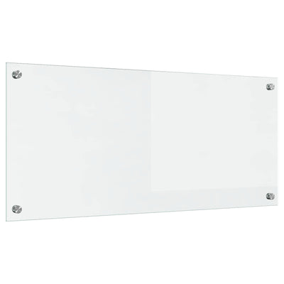 VidaXL paroi arrière de cuisine transparent 90 x 40 cm verre trempé