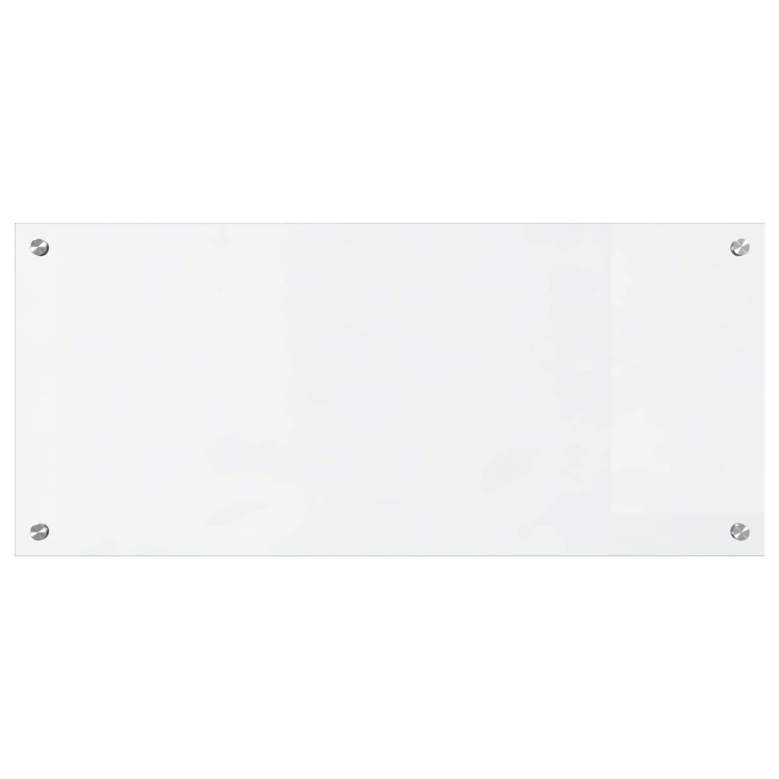 VidaXL paroi arrière de cuisine transparent 90 x 40 cm verre trempé