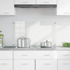 VidaXL paroi arrière de cuisine transparent 90 x 50 cm verre trempé