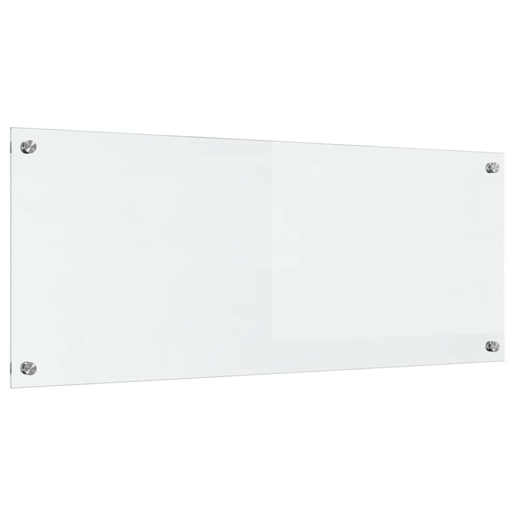 Vidaxx paroi arrière de cuisine transparente 100 x 40 cm verre trempé