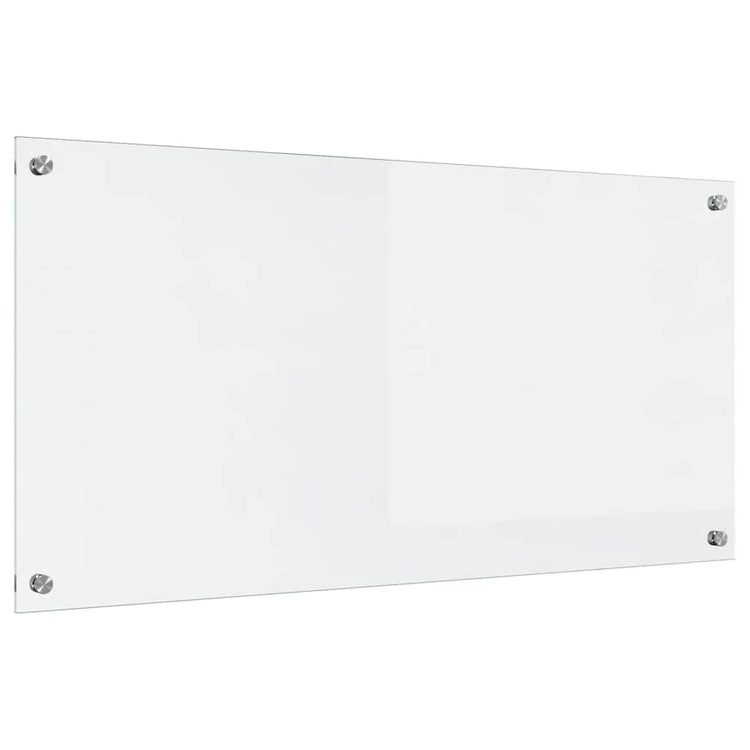 Vidaxx paroi arrière de cuisine transparente 100 x 50 cm verre trempé