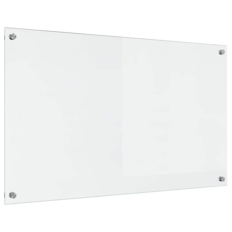 Vidaxx paroi arrière de cuisine transparente 100 x 60 cm verre trempé