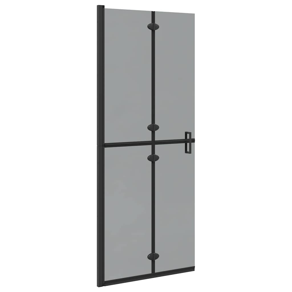Mur de douche à l'italienne Vidaxx noir 90 x 6,5 x 190 cm
