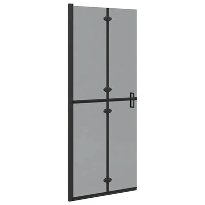 Mur de douche à l'italienne Vidaxx noir 90 x 6,5 x 190 cm