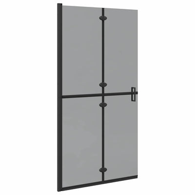 Mur de douche à l'italienne Vidaxx noir 90 x 6,5 x 190 cm