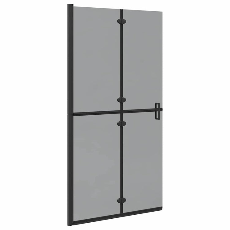 Mur de douche à l'italienne Vidaxx noir 90 x 6,5 x 190 cm